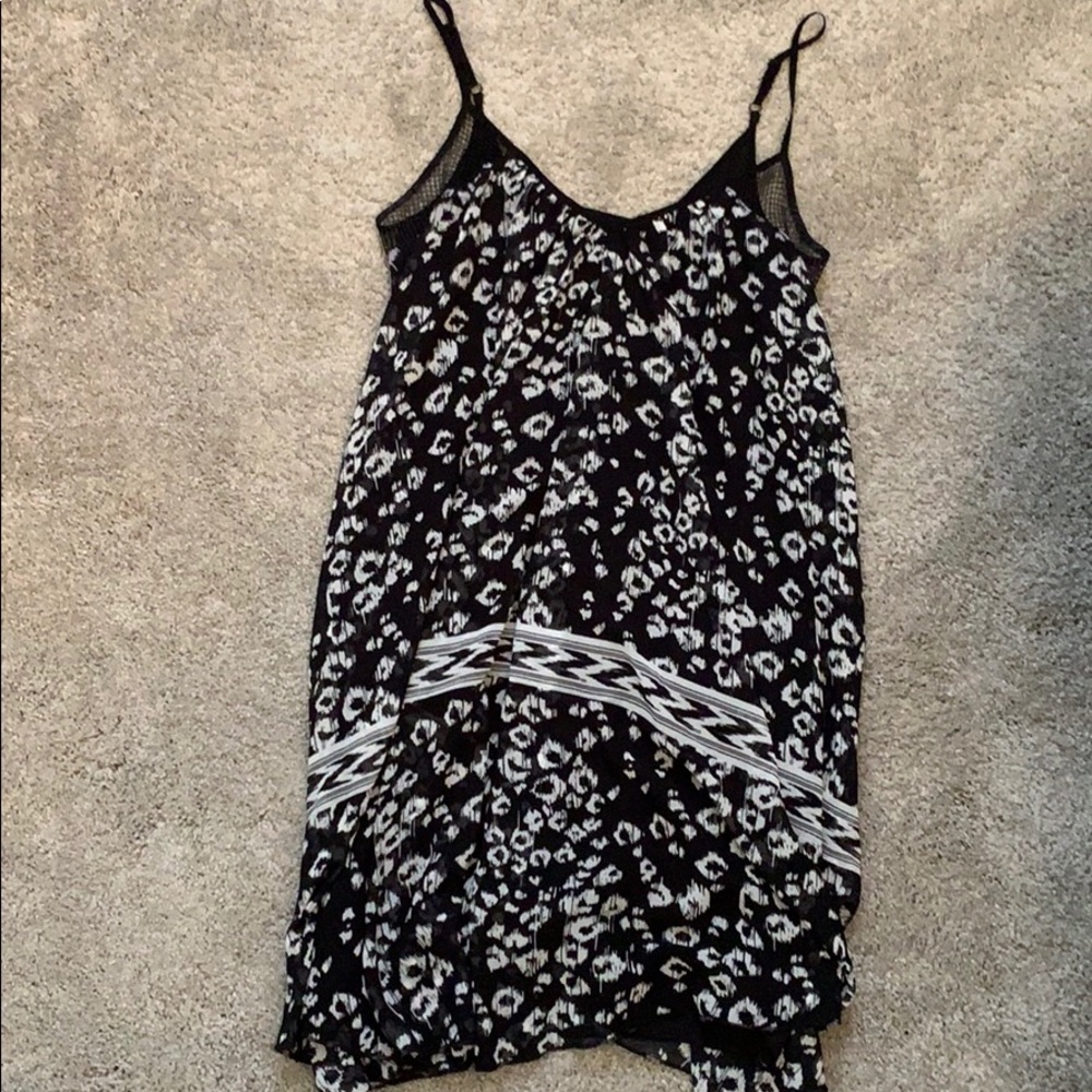Black and White Express dress